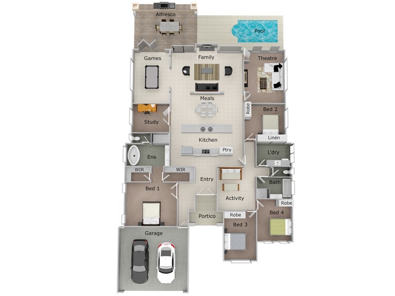 5 Piermont Ave, Burns Beach WA 6028 Floorplan