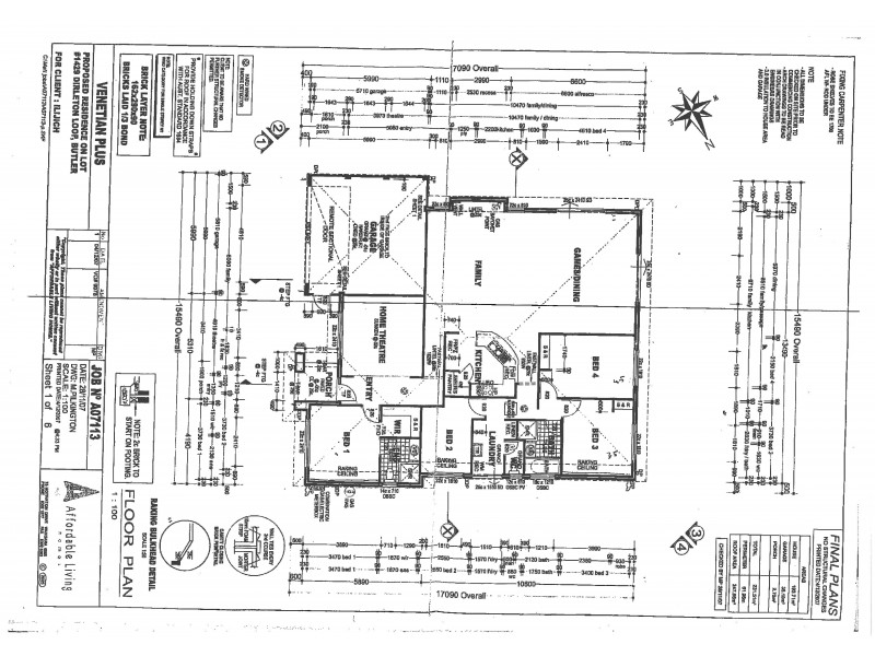 39 Dirleton Loop, Butler WA 6036 Floorplan