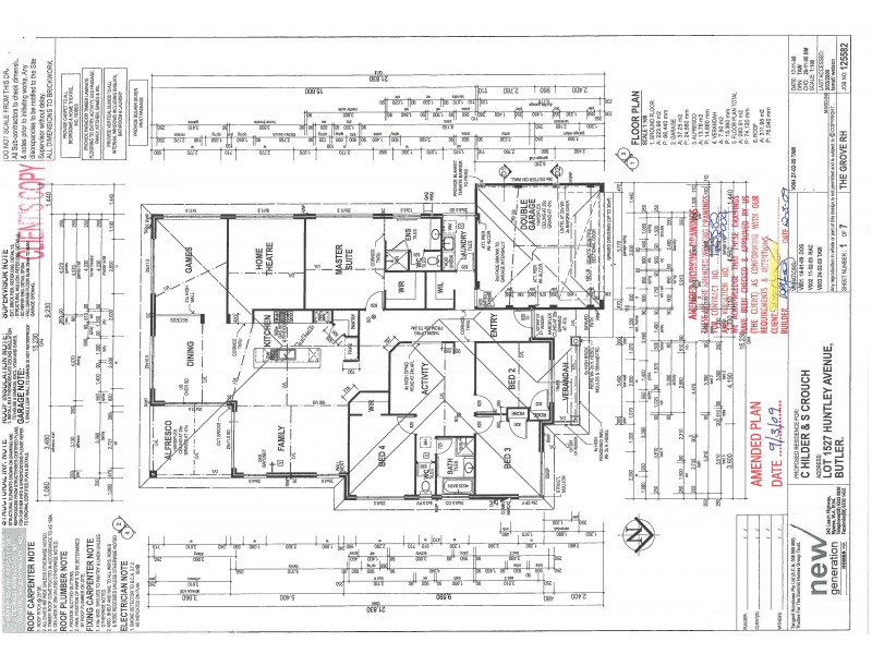 7 Huntly Avenue, Butler WA 6036 Floorplan
