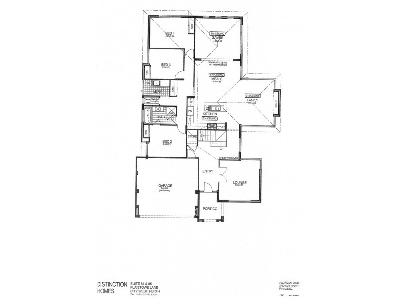 5 Beachside Drive, Burns Beach WA 6028 Floorplan