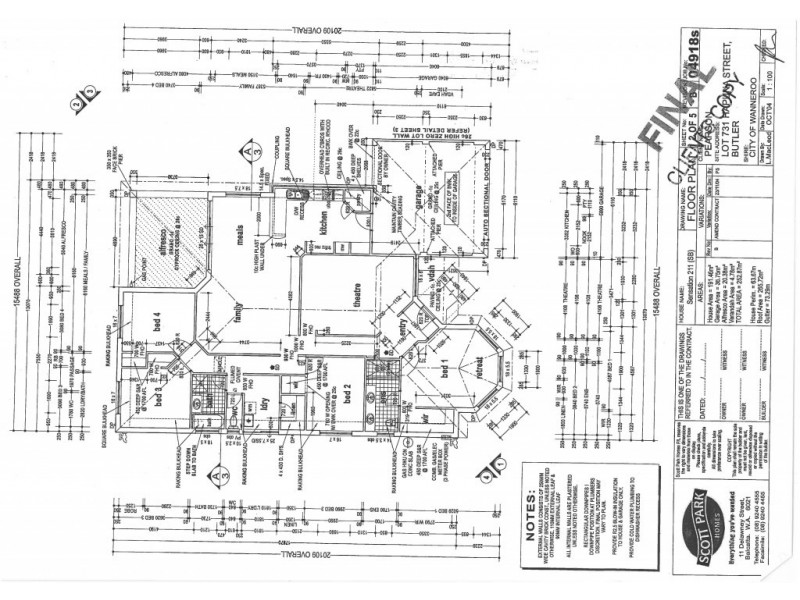 14 Hapuna Street, Butler WA 6036 Floorplan