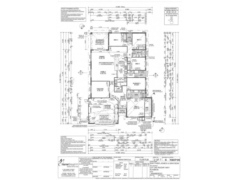 8 Radar Way, Alkimos WA 6038 Floorplan
