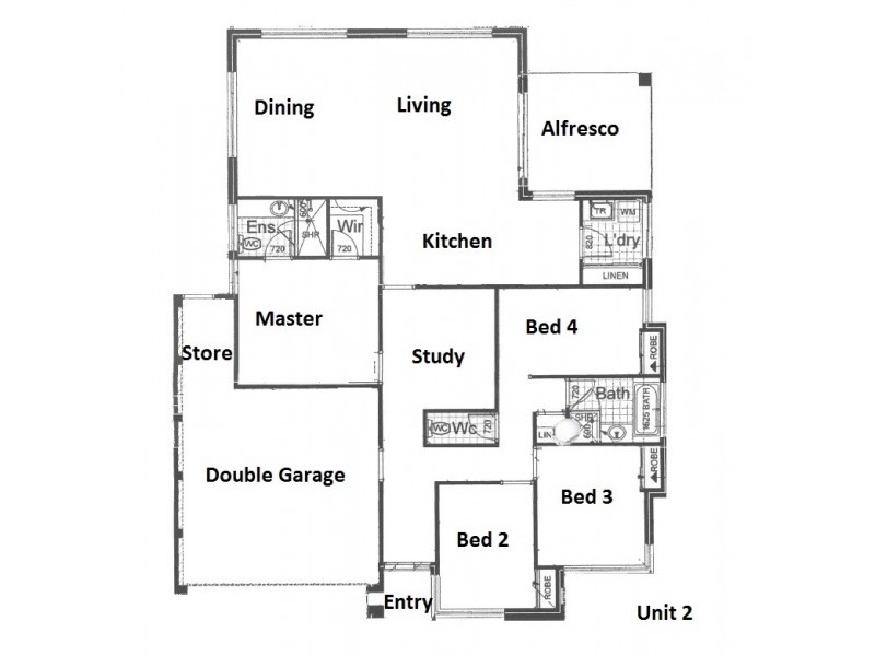 2/50 Toledo Drive, Hocking WA 6065 Floorplan