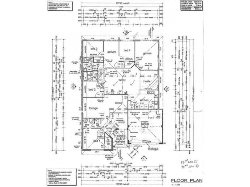1 Siderno Rise, Hocking WA 6065 Floorplan