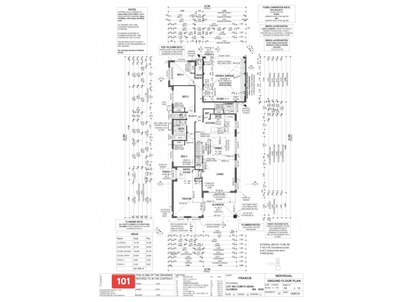 7 Comito Bend, Alkimos WA 6038 Floorplan