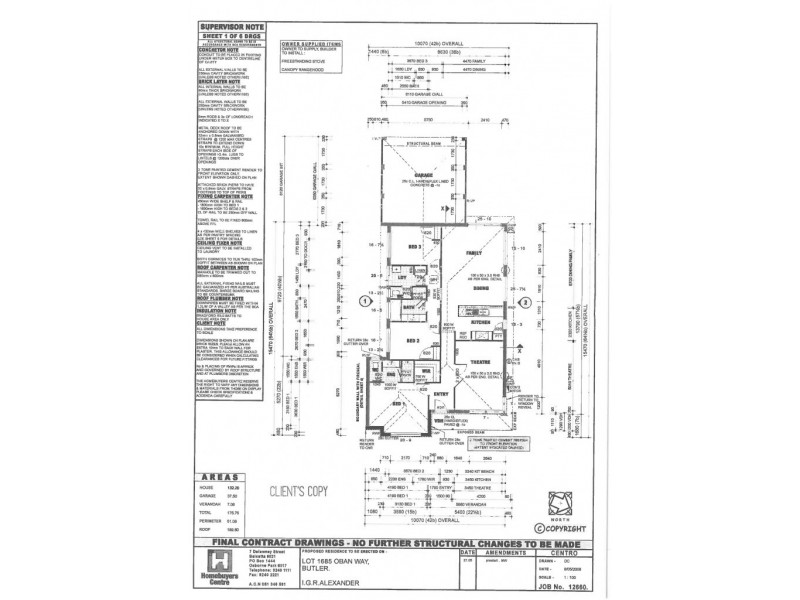 5 Oban Way, Butler WA 6036 Floorplan