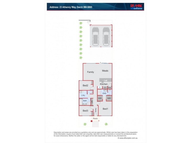23 Athenny Way, Darch WA 6065 Floorplan