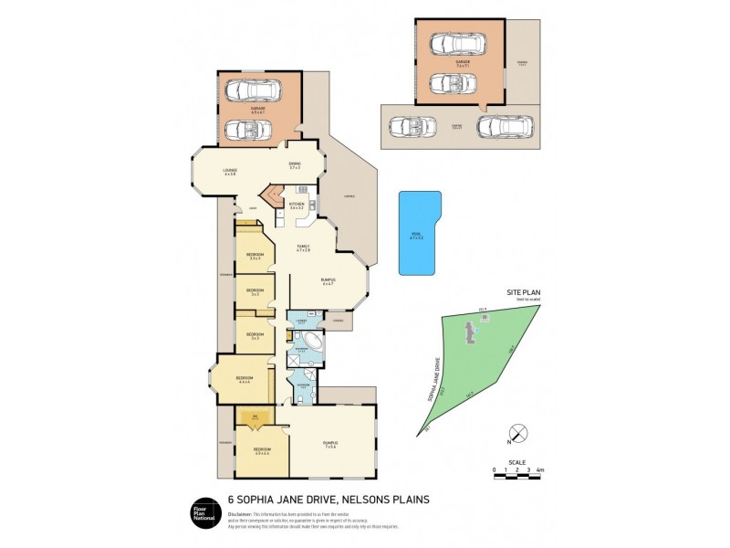 6 Sophia Jane Drive, Nelsons Plains NSW 2324 Floorplan
