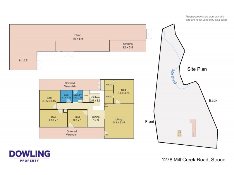 1278 MILL CREEK ROAD, Stroud NSW 2425 Floorplan