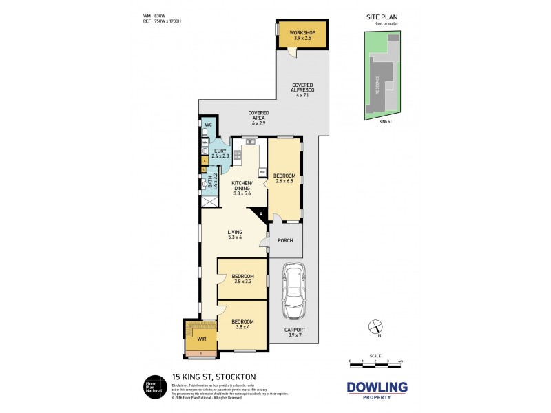 15 King Street, Stockton NSW 2295 Floorplan