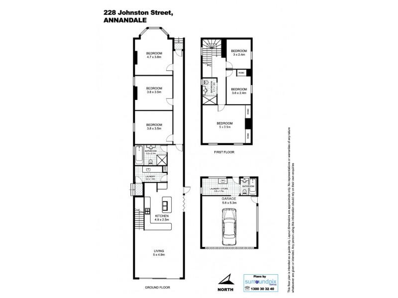228 Johnston Street, Annandale NSW 2038 Floorplan