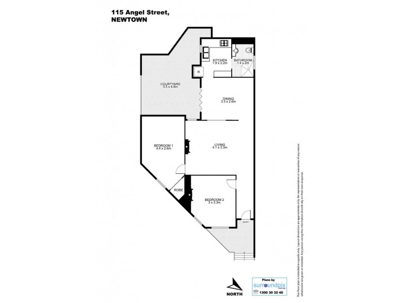 115 Angel Street, Newtown NSW 2042 Floorplan