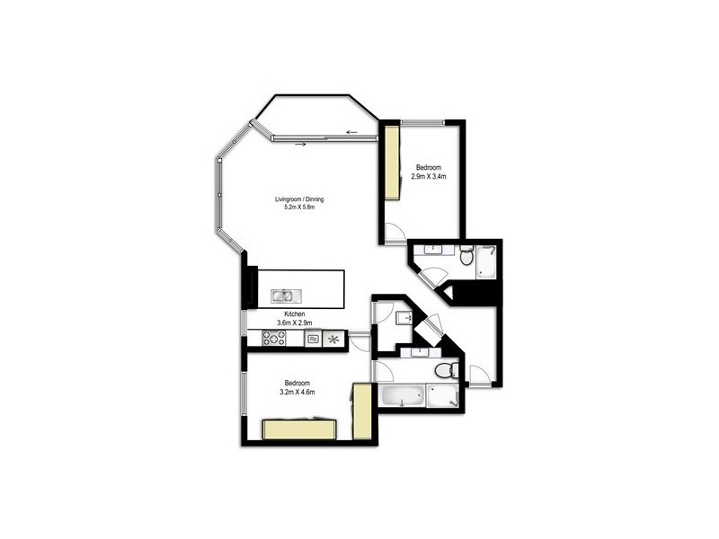2 Quay Street, Haymarket NSW 2000 Floorplan