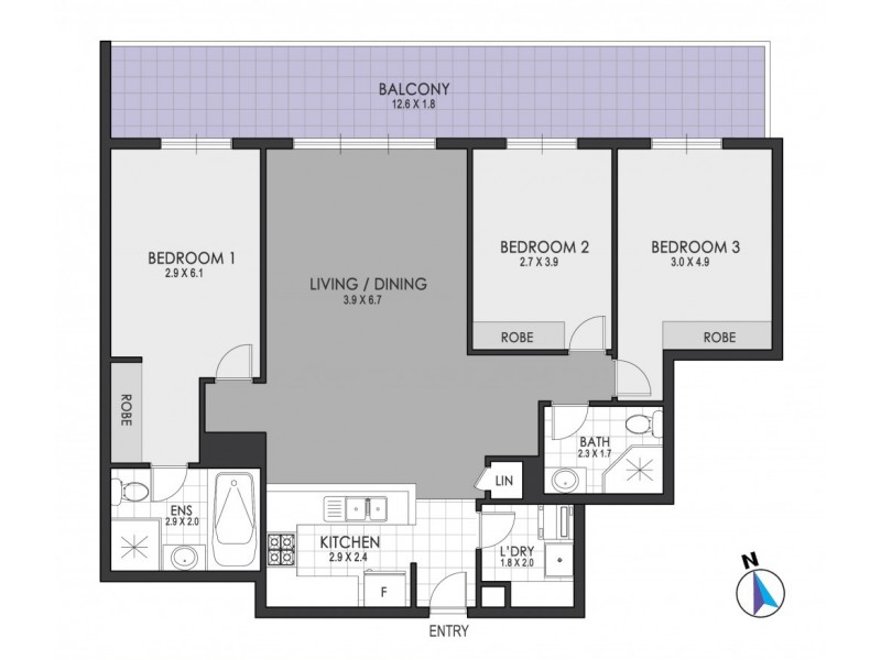 7 Broome Street, Waterloo NSW 2017 Floorplan