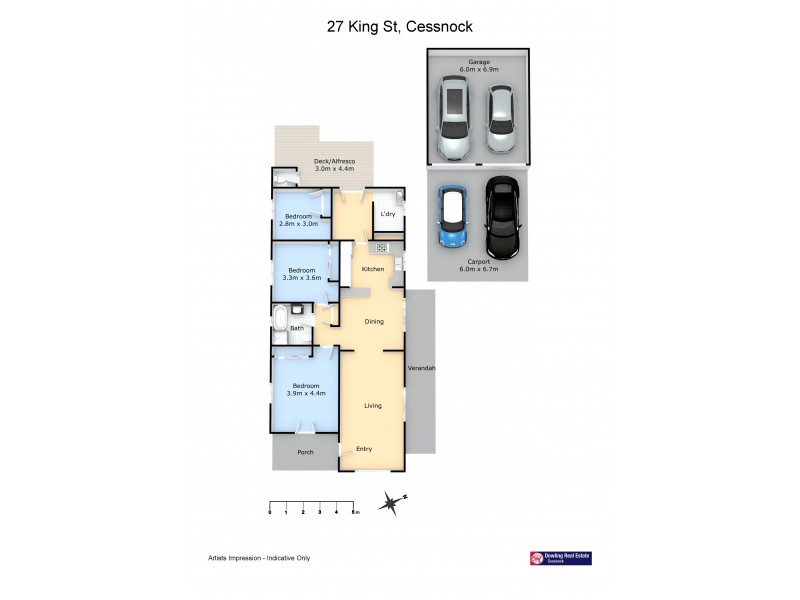 27 King St, Cessnock NSW 2325 Floorplan