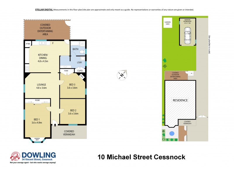 10 Michael Street, Cessnock NSW 2325 Floorplan