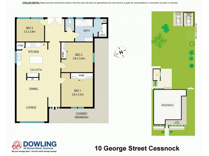 10 George Street, Cessnock NSW 2325 Floorplan