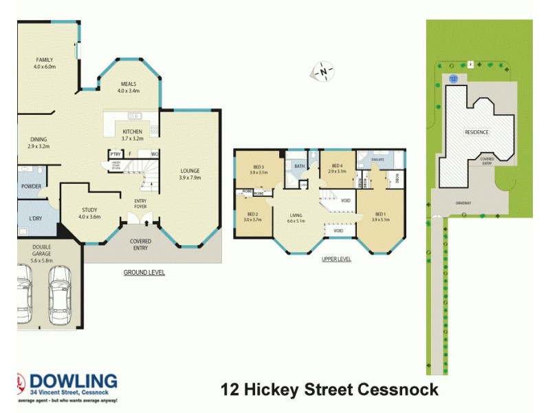 12 Hickey Street, Cessnock NSW 2325 Floorplan