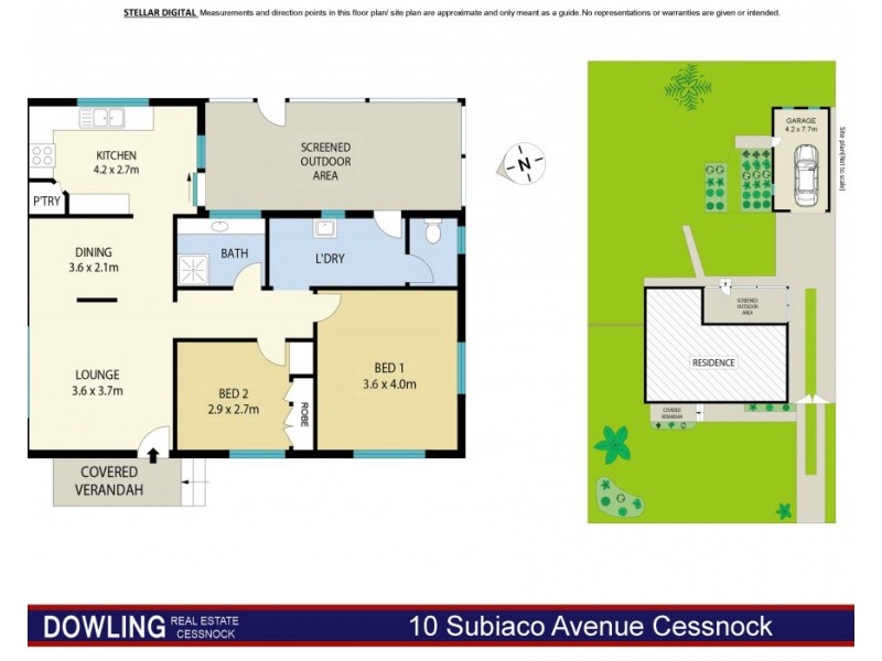 10 Subiaco Avenue, Cessnock NSW 2325 Floorplan