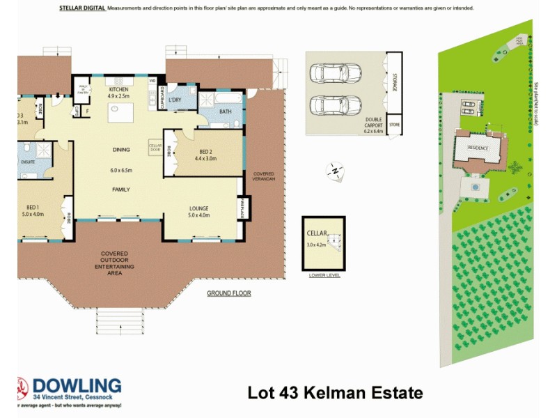 Lot 43, 2 Kelman Vineyeard, Oakey Creek Road, Pokolbin NSW 2320 Floorplan