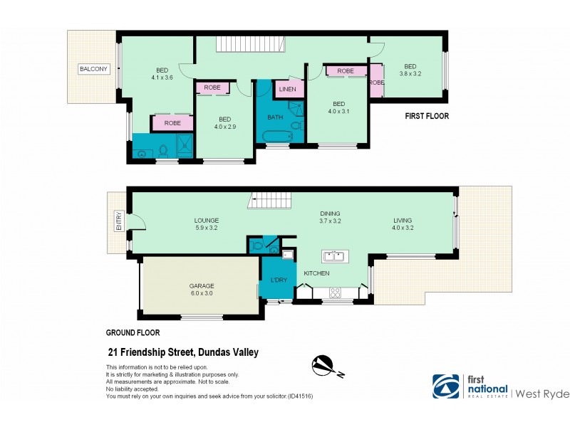 21 Friendship Street, Dundas Valley NSW 2117 Floorplan