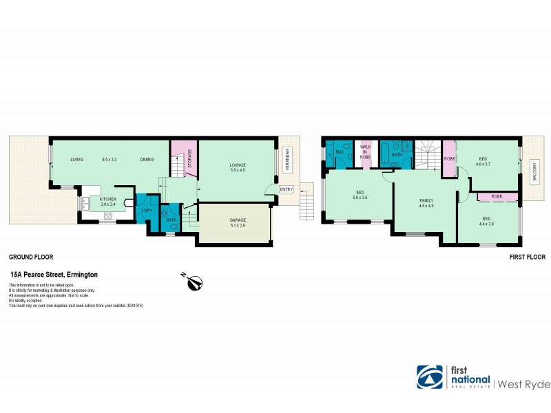 15 Pearce Street, Ermington NSW 2115 Floorplan