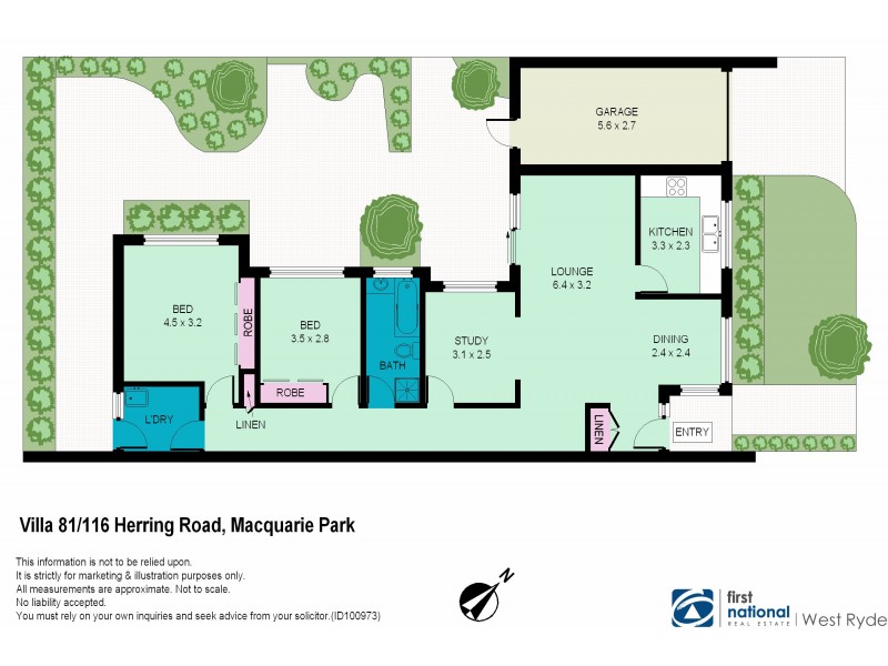 81/116 Herring Road, Macquarie Park NSW 2113 Floorplan