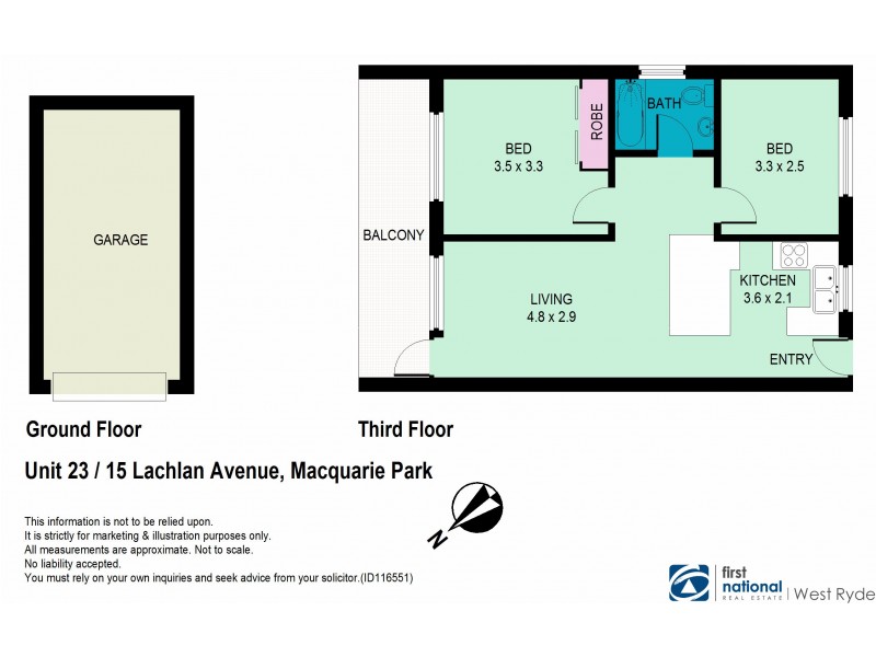 23/15 Lachlan Avenue, Macquarie Park NSW 2113 Floorplan