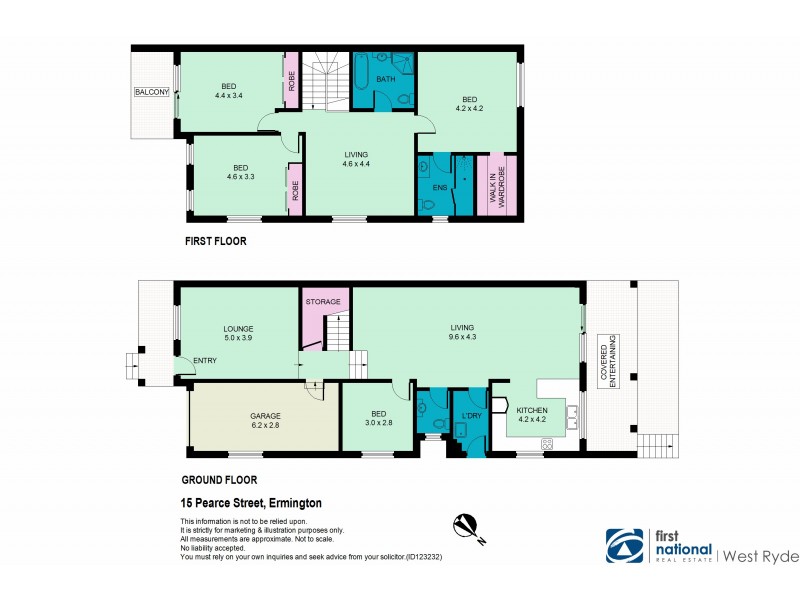 15 Pearce Street, Ermington NSW 2115 Floorplan