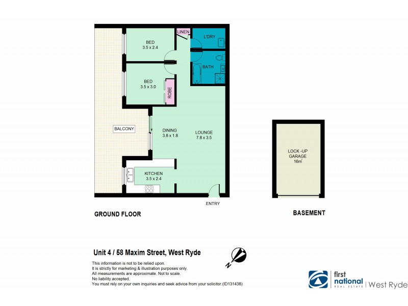4/58 Maxim Street, West Ryde NSW 2114 Floorplan