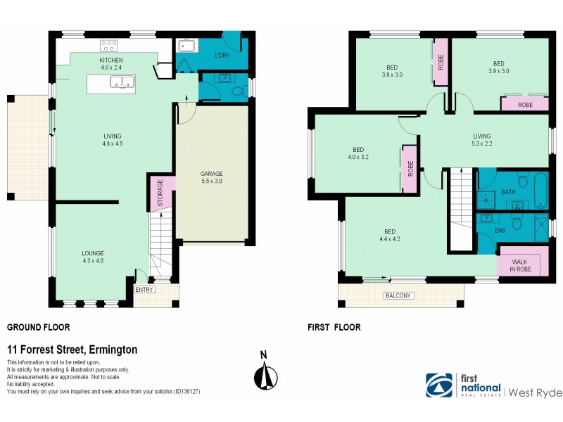 11 Forrest Street, Ermington NSW 2115 Floorplan