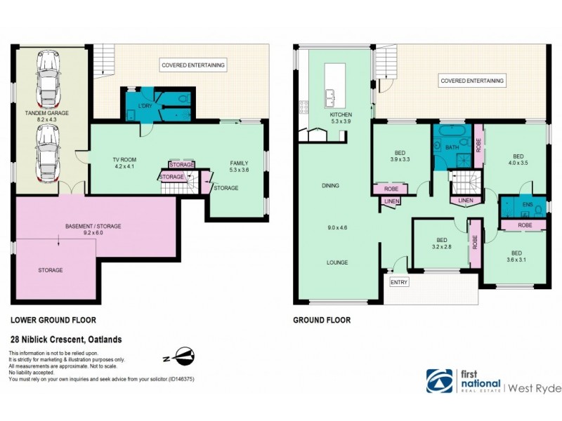 28 Niblick Crescent, Oatlands NSW 2117 Floorplan