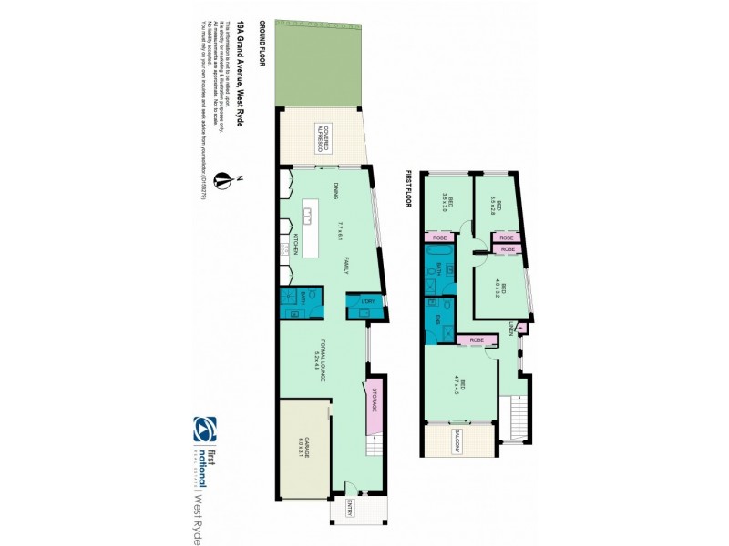 19A Grand Avenue, West Ryde NSW 2114 Floorplan