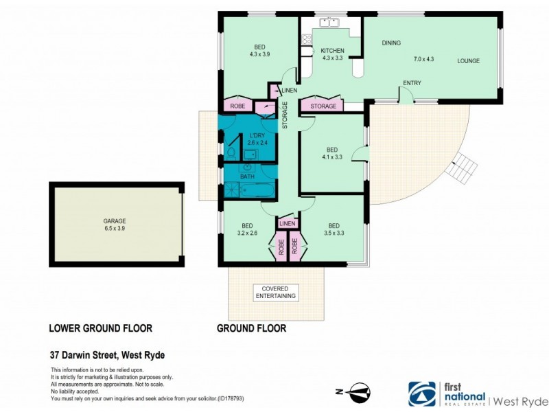 37 Darwin Street, West Ryde NSW 2114 Floorplan