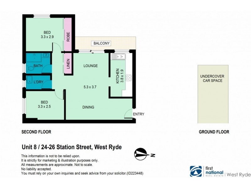 8/24-26 Station Street, West Ryde NSW 2114 Floorplan