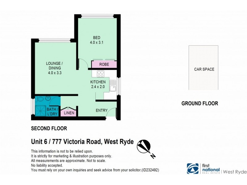6/777 Victoria Road, Ryde NSW 2112 Floorplan