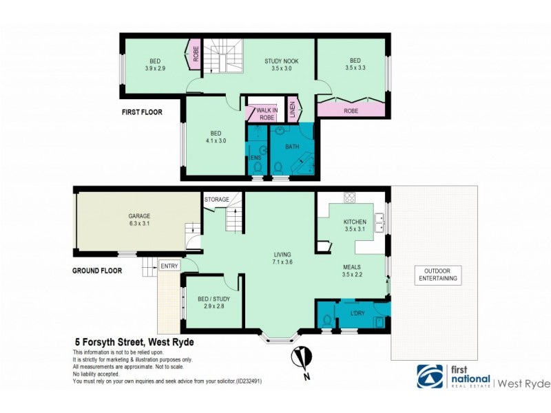 5 Forsyth Street, West Ryde NSW 2114 Floorplan
