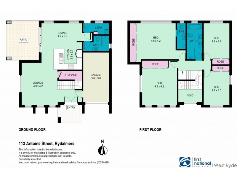 113 Antoine Street, Rydalmere NSW 2116 Floorplan