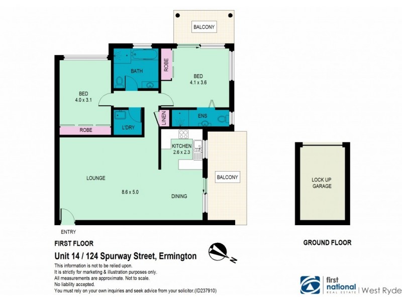 14/124 Spurway Street, Ermington NSW 2115 Floorplan