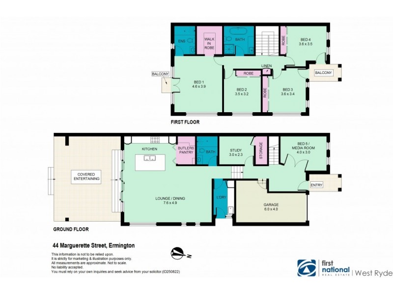 44A Marguerette Street, Ermington NSW 2115 Floorplan