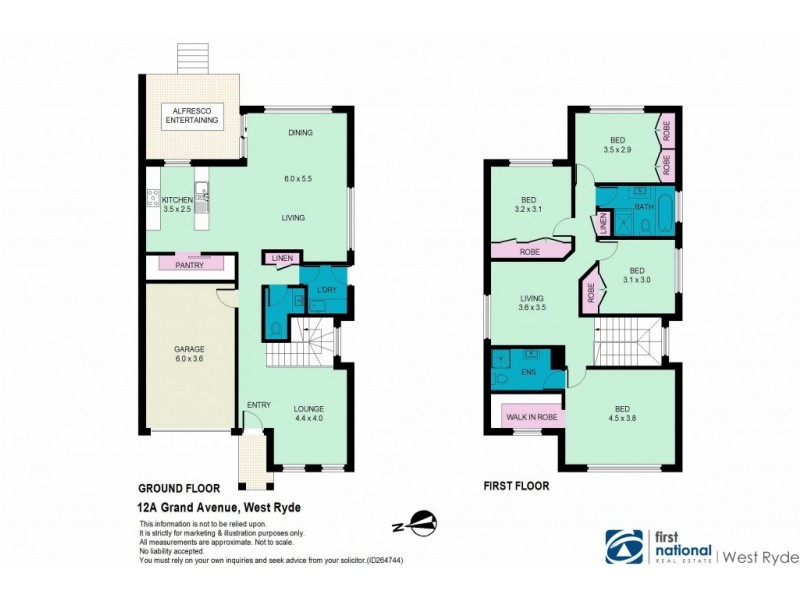 12A Grand Avenue, West Ryde NSW 2114 Floorplan