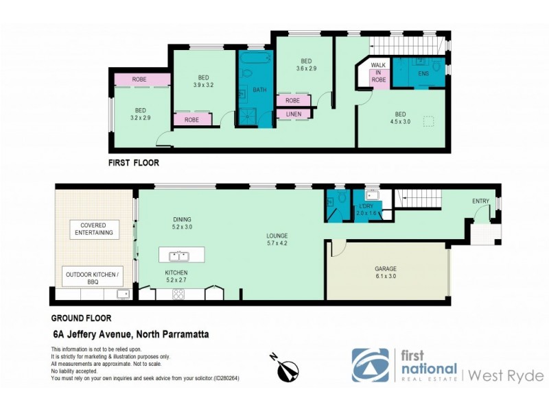 6A Jeffery Avenue, North Parramatta NSW 2151 Floorplan