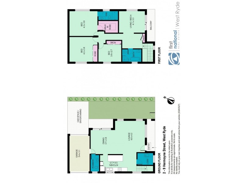 2/9 Hermoyne Street, West Ryde NSW 2114 Floorplan