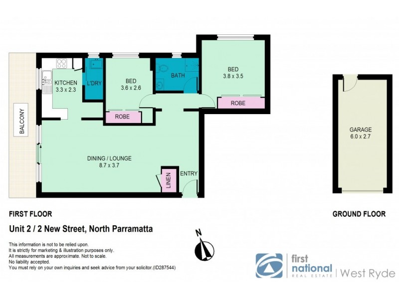 2/2 NEW STREET, North Parramatta NSW 2151 Floorplan