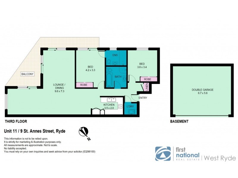 11/9-11 St Annes Street, Ryde NSW 2112 Floorplan