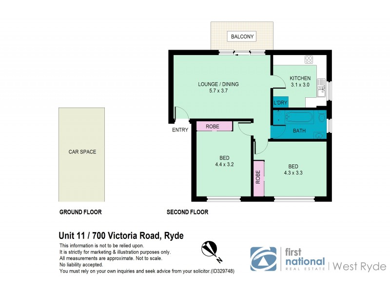 11/700 Victoria Road,, Ryde NSW 2112 Floorplan