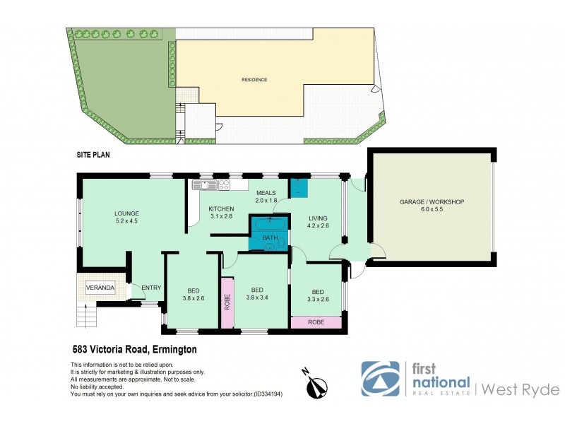 583 Victoria Road,, Ermington NSW 2115 Floorplan