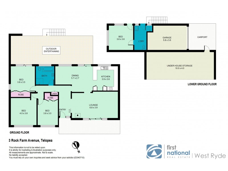 3 Rock Farm Avenue, Telopea NSW 2117 Floorplan