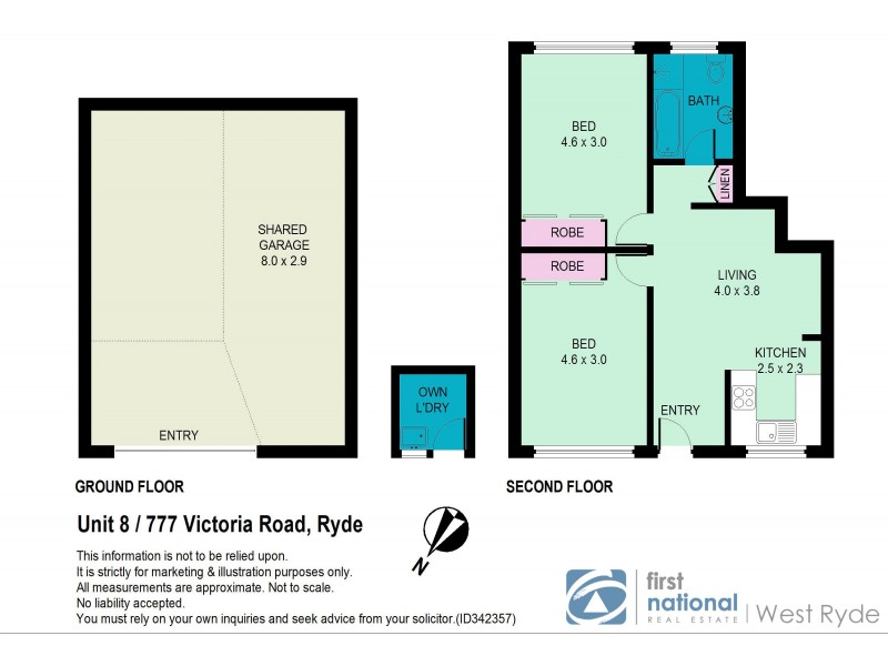 8/777 Victoria Road, Ryde NSW 2112 Floorplan