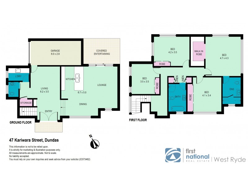 47 Kariwara Street, Dundas NSW 2117 Floorplan